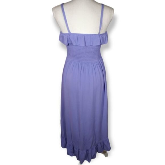 CHEROKEE PURPLE GIRLS SMOCKED DRESS SZ.YXL EUC - Picture 5 of 8